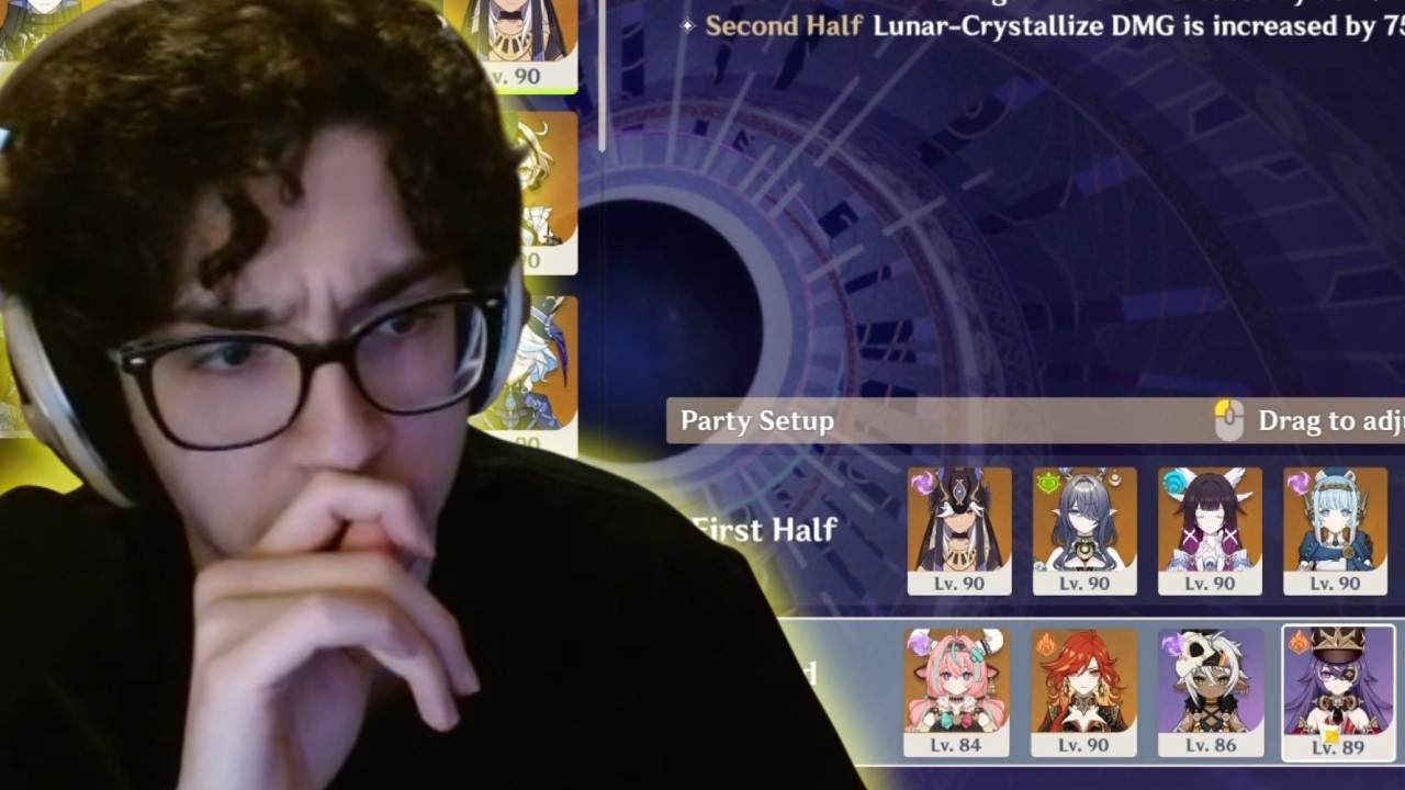 [zy0x] bro struggles with abyss part infinity (the cyno wheelchair 💔)