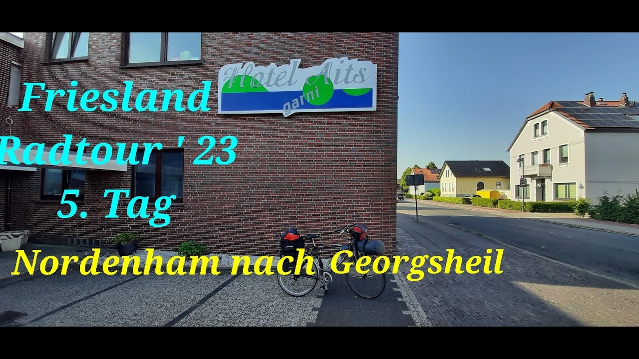5. Tag  Von Nordenham nach Georgsheil mit dem Hercules Grand Tour