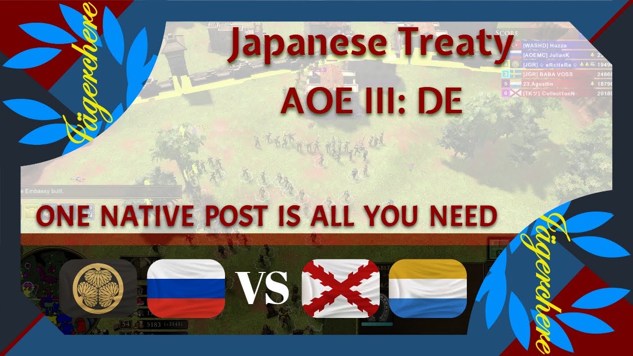 Japanese Monks ARE OP! | 2v2 Treaty with Japanese | AOE III: DE