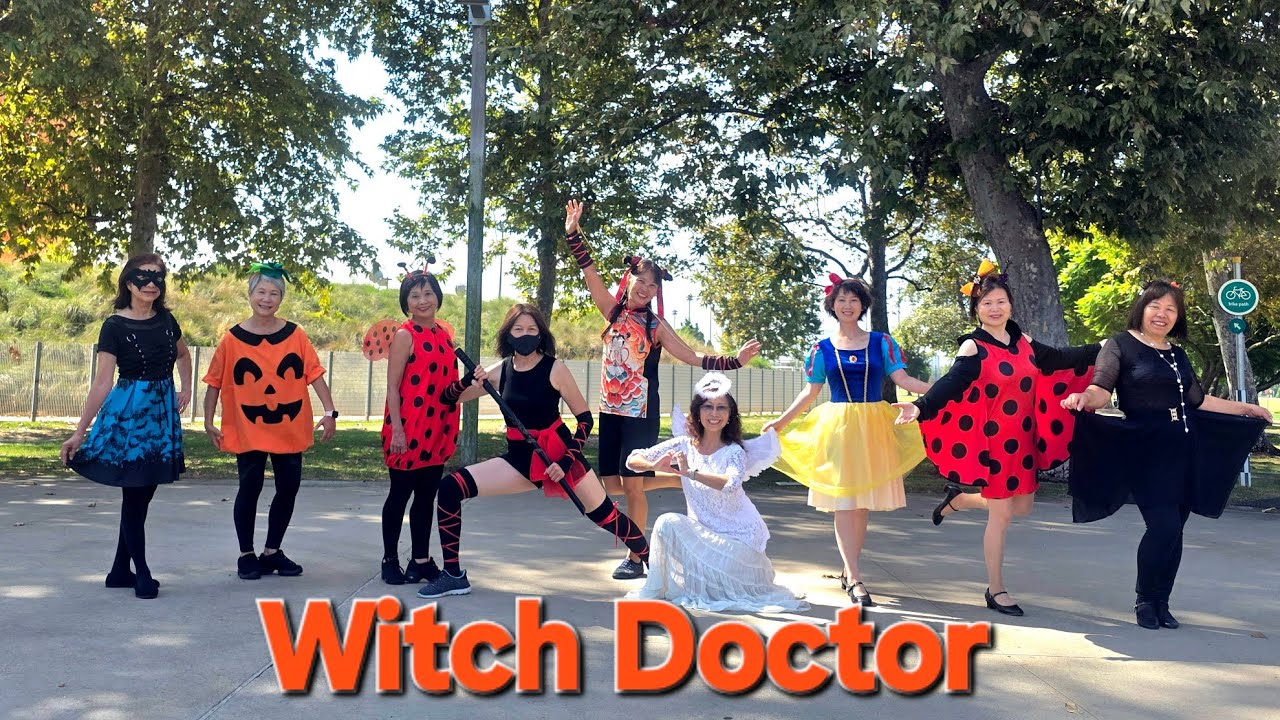 Witch Doctor Line Dance/Phrased High Beginner/Choreo: Soo - October 2025