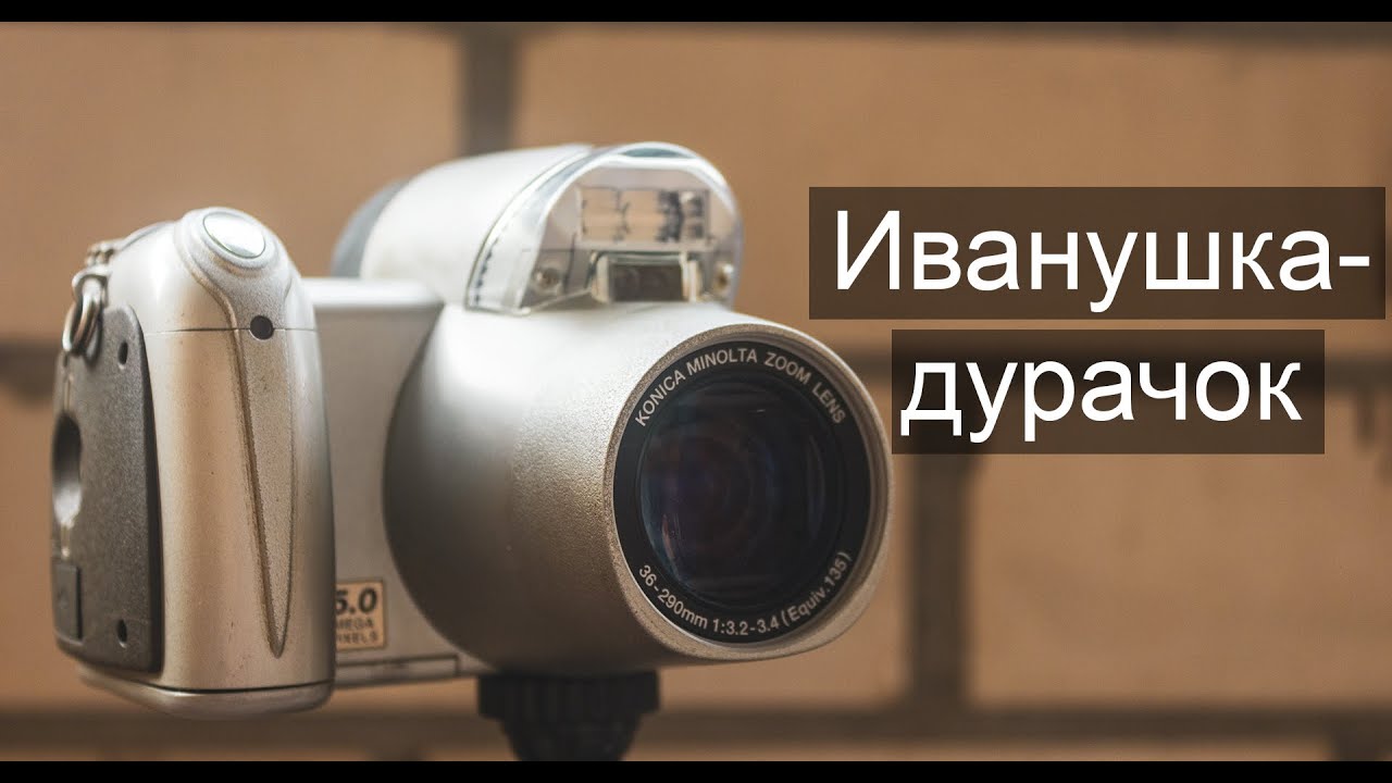 Елки, березы и обманчивая внешность фотоаппарата Konica Minolta Dimage Z20