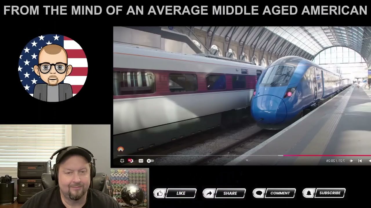 AMAA - Europe - Treating Trains Like Planes - Reaction by Average Middle Aged American