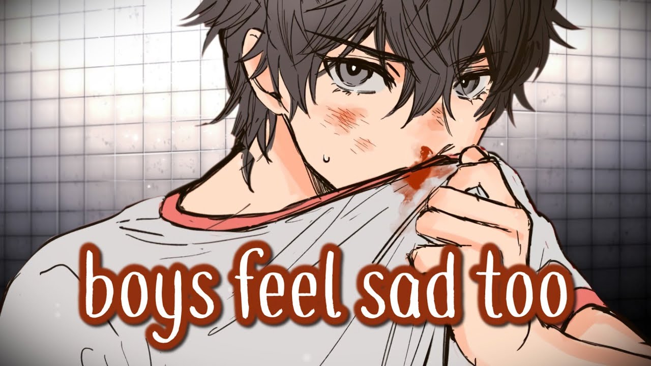 Nightcore - boys feel sad too || Lyrics