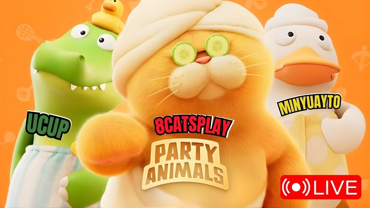 🔴LIVE - PENYU ESPORT RUSUH BERANTEM JADI HEWAN - PARTY ANIMALS