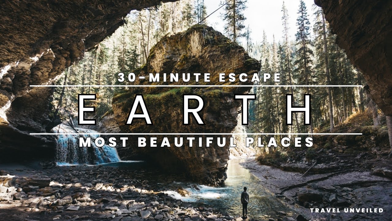 World Wonders: 30 Minute Escape to the Most Beautiful Places on Earth / Relaxing & Calming Music 4K