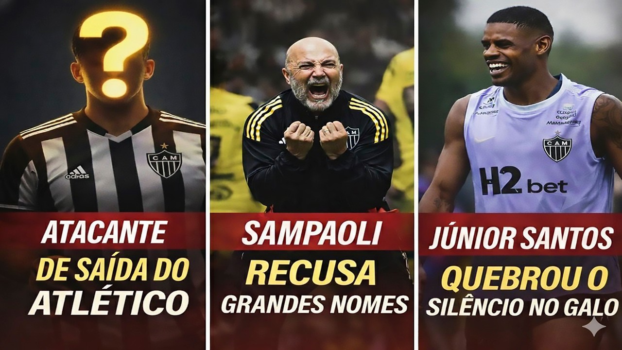 😮ATLÉTICO RECUSA GRANDES NOMES❌ATACANTE DE SAÍDA DO GALO🔥 QUEBROU O SILÊNCIO | #galo