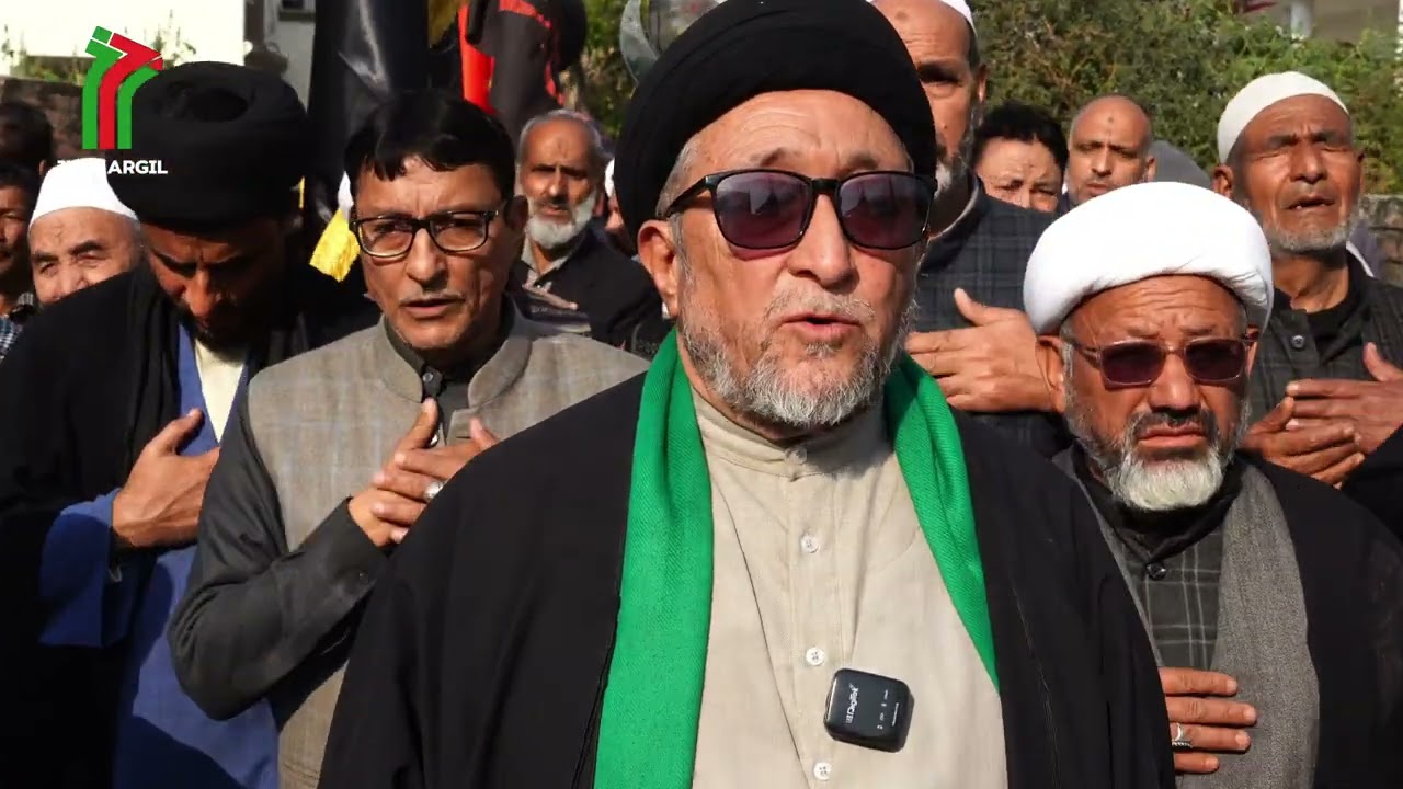 جلوس عزاداری ایام فاطمیہ جموں جامعہ امام خمینی IKMT کرگل