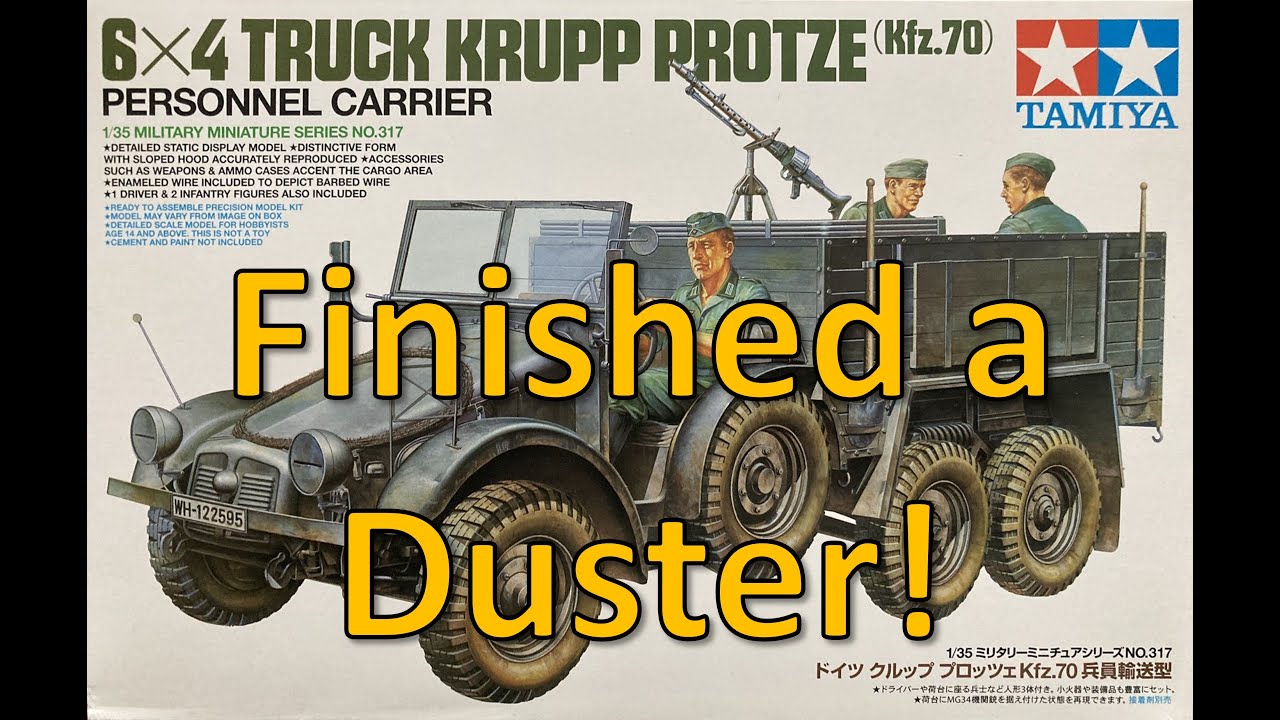 Tamiya 1/35 Protze 6X4 is Finished