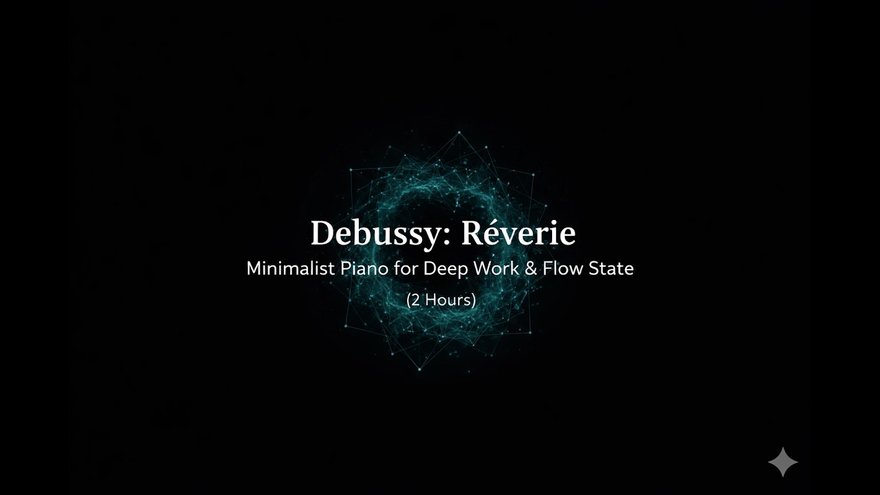 Debussy: Rêverie | Minimalist Piano for Deep Work & Flow State (2 Hours)