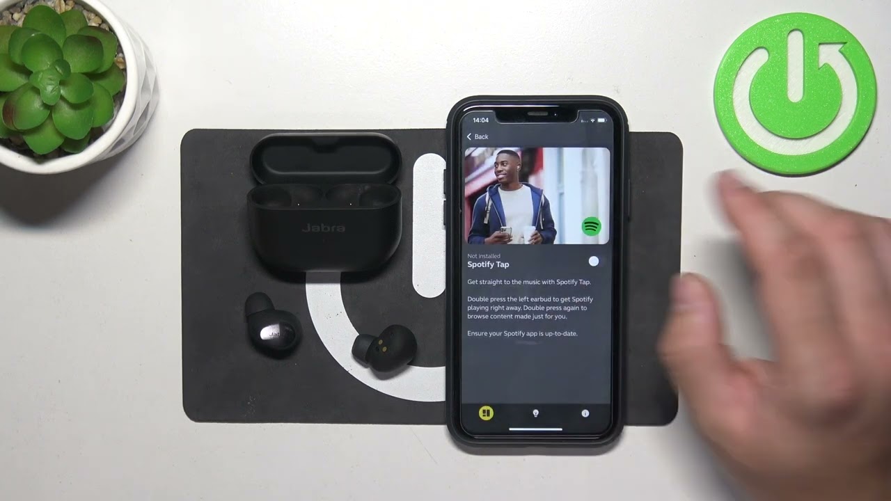How to Turn On & Turn Off the Spotify Tap in JABRA Elite 10