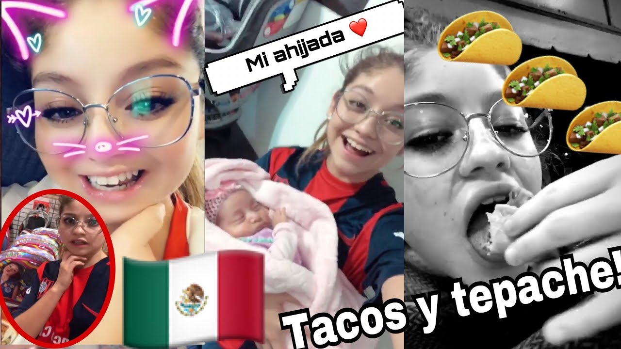 Karol Sevilla en México  | conociendo a su ahijada y nos presenta los tacos de su tío |