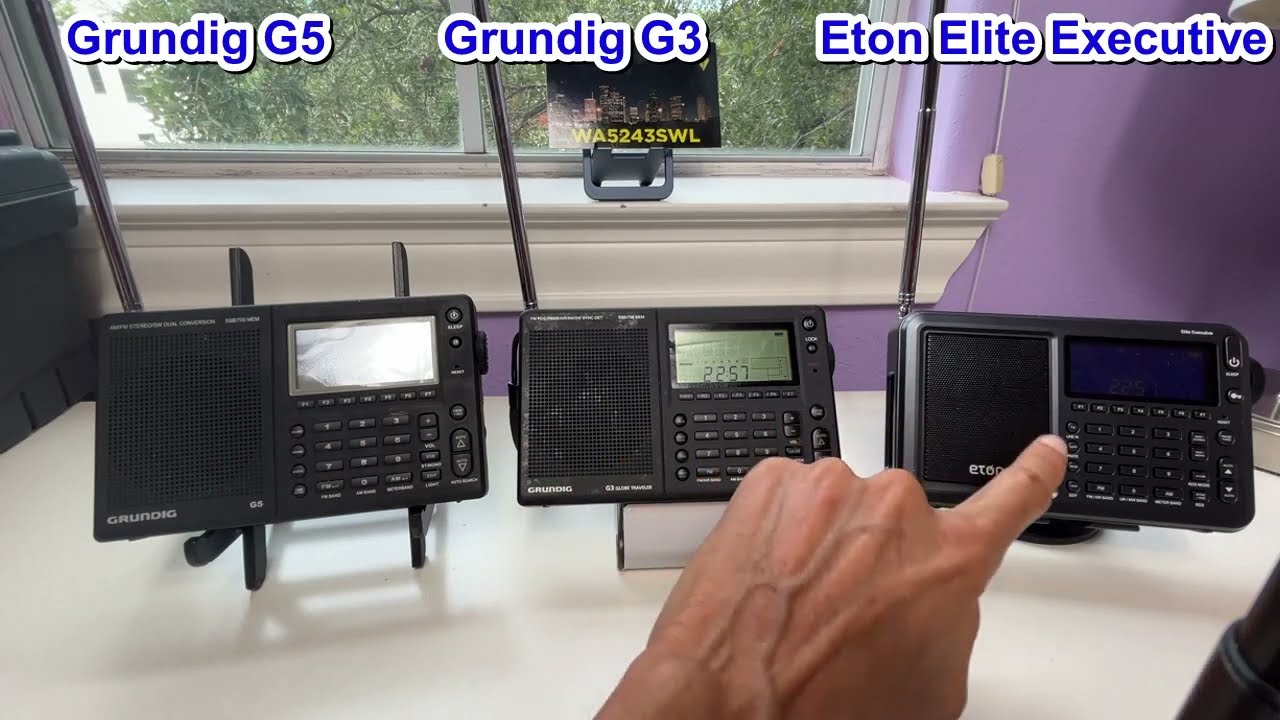 Grundig G5, Grundig G3 & Eton Elite Executive Features/Comparison