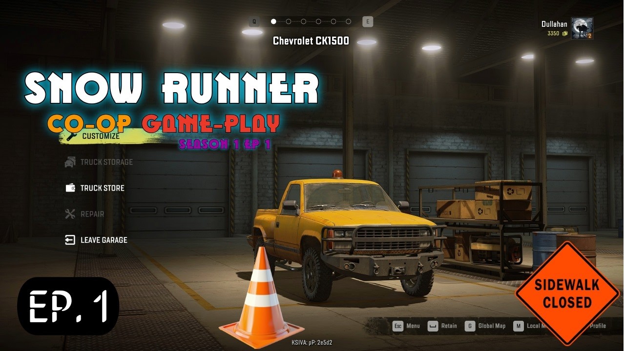 SNOW RUNNER ! CO-OP SEASON 1 EPISODE 1 !
