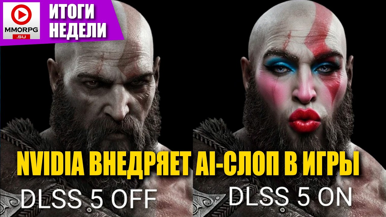 [СТРИМ] ИТОГИ НЕДЕЛИ С Onty! - DLSS 5 - ИИ-слоп в каждую игру!  Критиковать игры ПЛОХО!  / MMORPG.SU