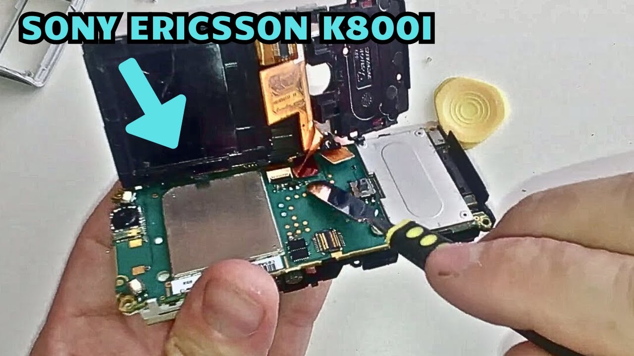 Nie Uwierzysz, Jak Łatwo Zdemontować Sony Ericsson K800i