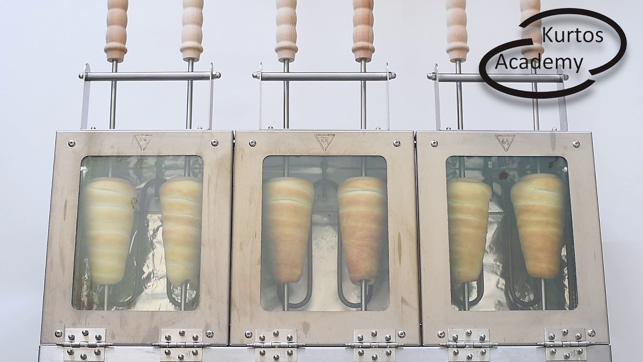 Baking a batch of 6 x Chimney cones with Electric grill 6 ECO digital