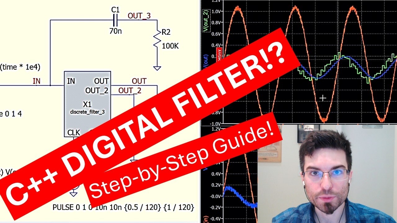 QSPICE & C++ Integration: Simulating a Digital Filter Step-by-Step | Electronics & RF Engineering