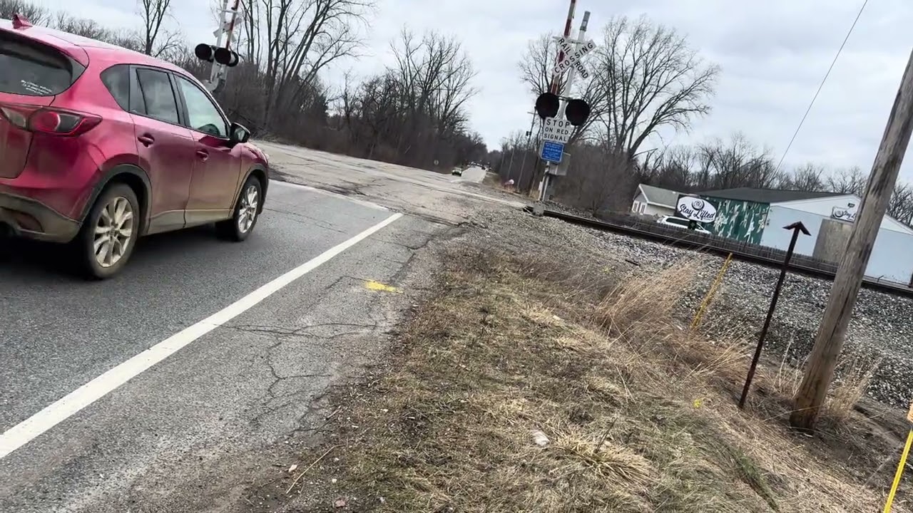 Westbound Norfolk southern manifest train at Falahee Road 