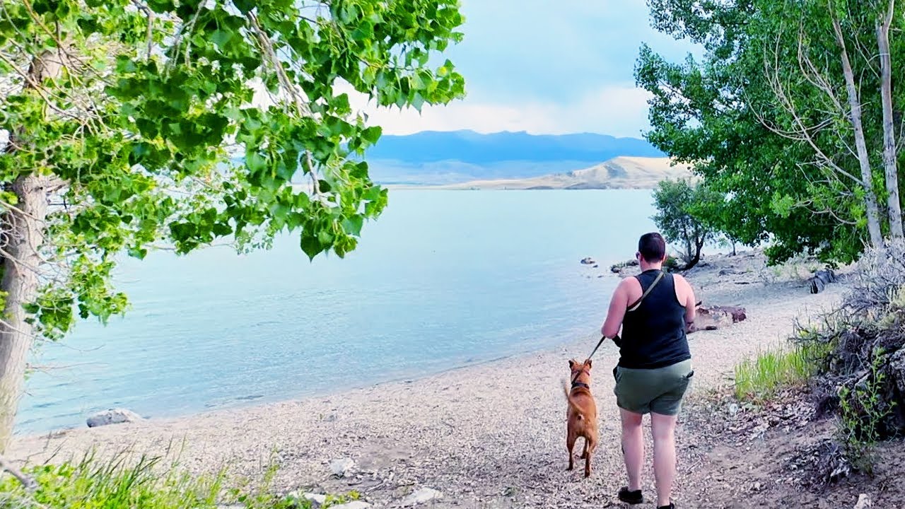 Cross-Country Road Trip 🚐 | ⛈️ Wyoming Storms & 100°F Vanlife Camping