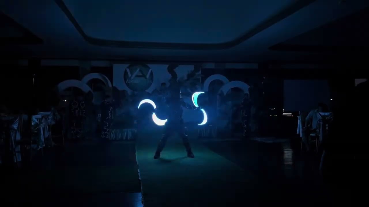 5 led tron dancers (alumni party event)