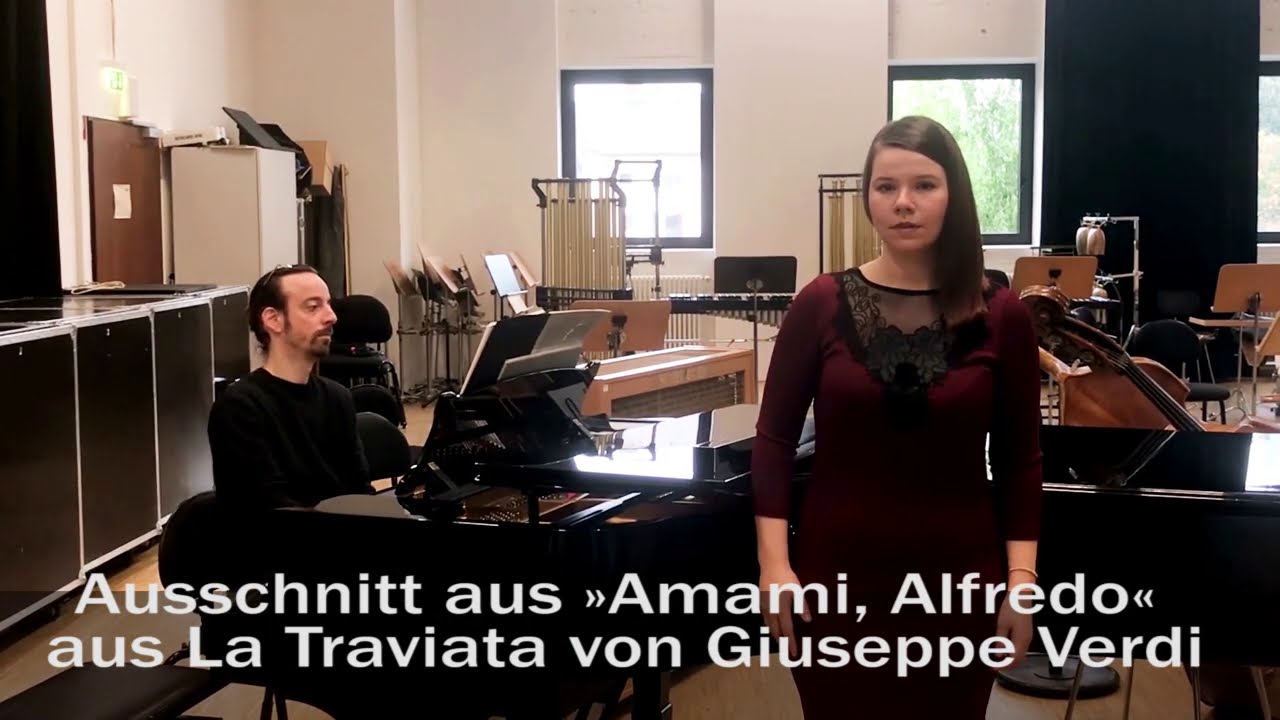 Musikalische Videobotschaft der Sängerin Vlada Borovko