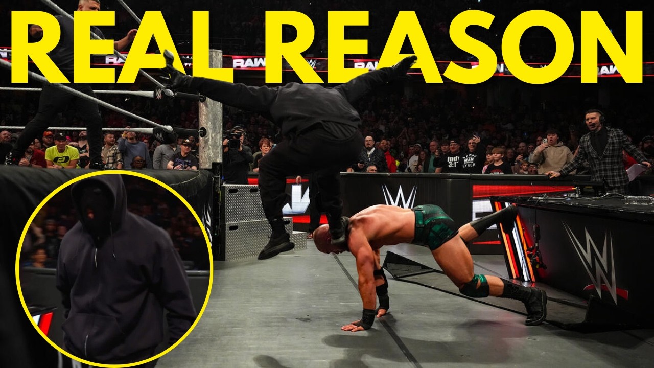 REAL REASON The Masked Man ATTACKED Austin Theory...Bron Breakker INJURY...Bianca Belair...WWE News