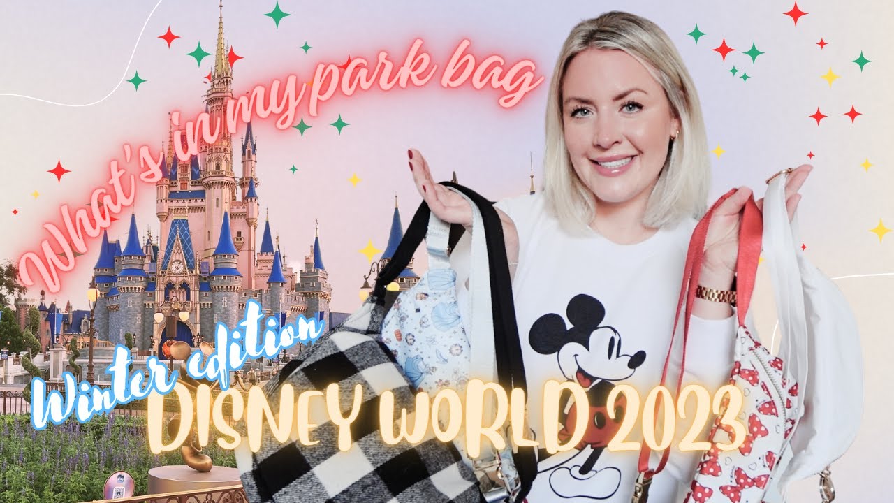 WHAT’S IN MY PARK BAG | Disney Packing Essentials - Winter 2023 | Stoney Clover Lane