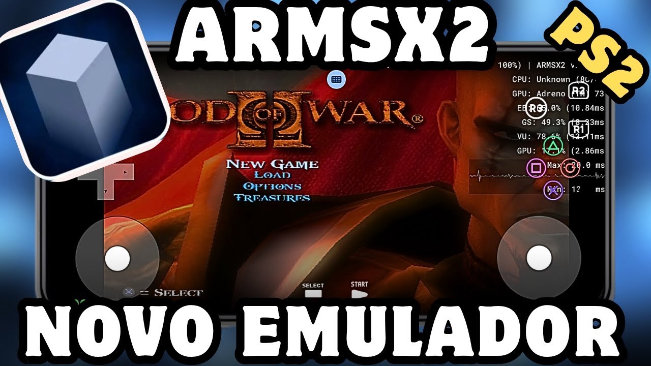 SAIUUU! ARMSX2 PARA ANDROID| O NOVO EMULADOR DE PS2 !