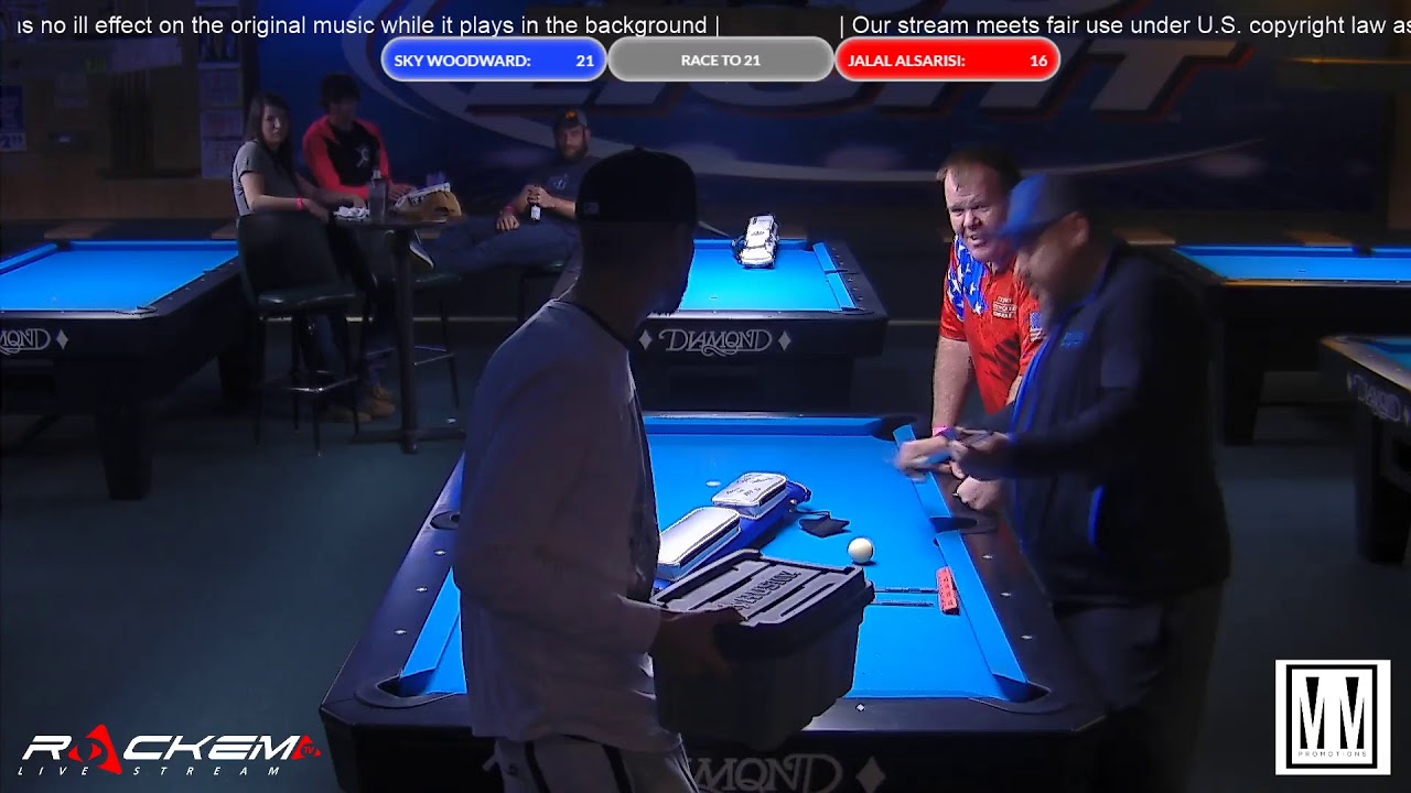 Mosconi MVP After Party Sky Woodward vs. Jalal 