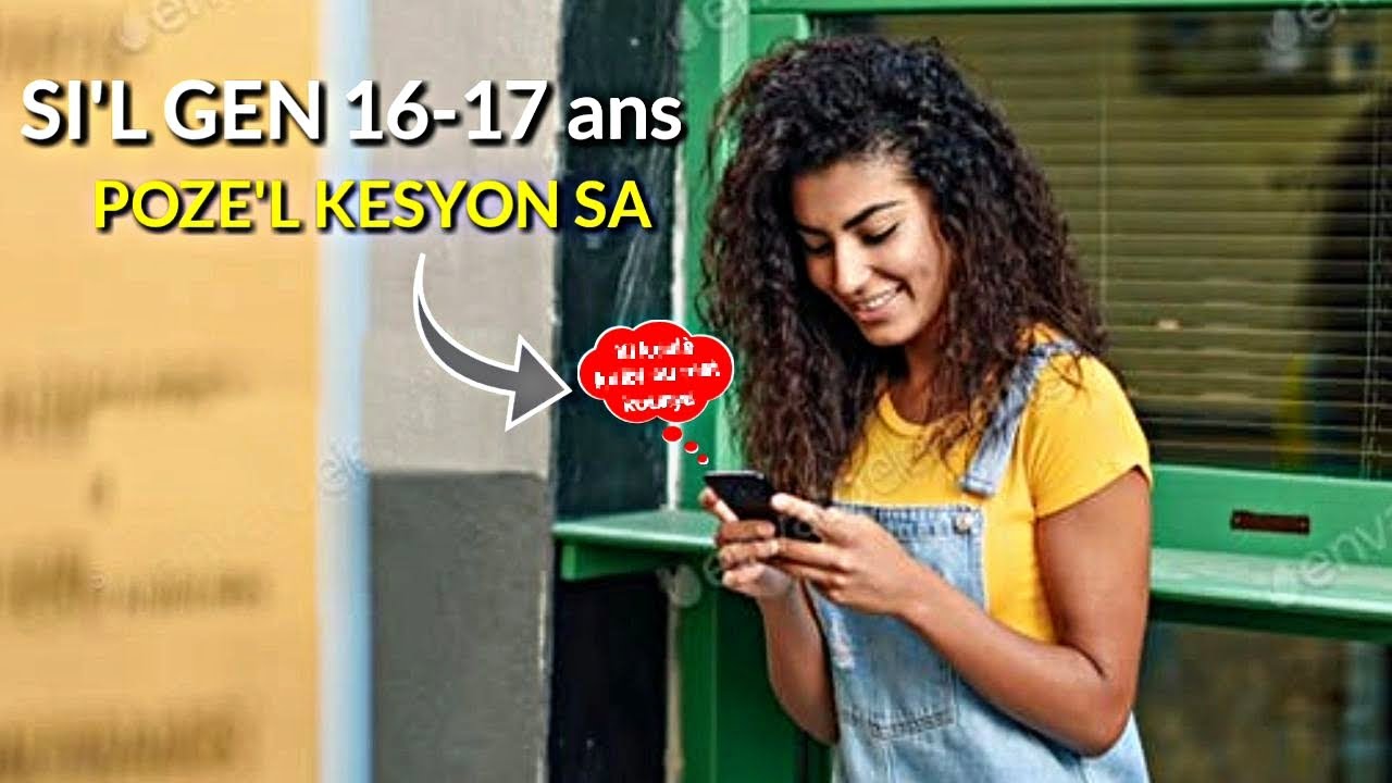 3 Bèl ti kesyon pou poze on Fi k'ap edew kòmanse yon konvèzasyon avè'l byen fasil