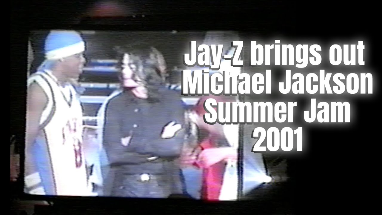 Jay-Z brings out Michael Jackson Summer Jam 2001