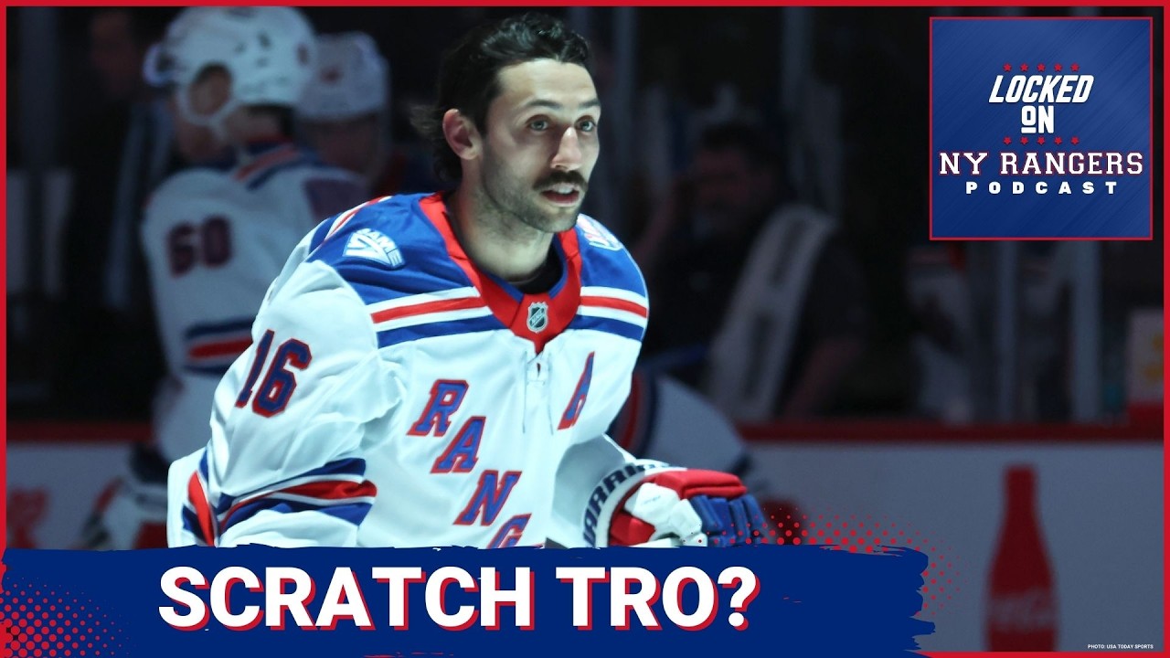 Rangers MUST keep playing Vincent Trocheck ahead of a potential trade...