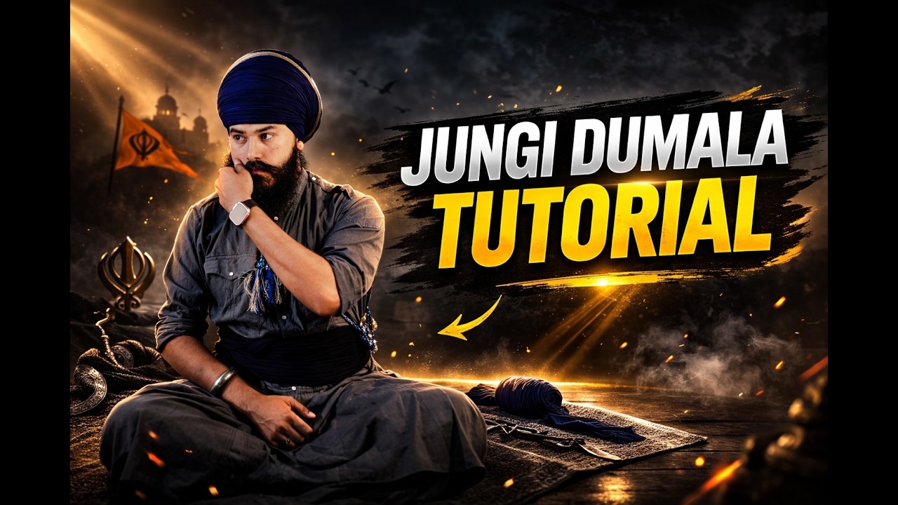Jungi Dumala Tutorial | Waraich Production | Nihang Singh | @waraichproduction1817