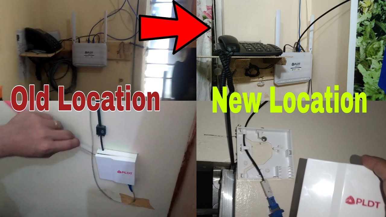 Как перенести Wi-Fi-модем PLDT на новое место