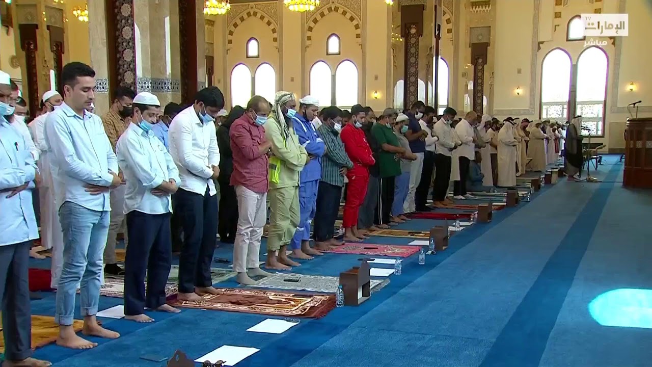 مباشر نقل شعائر خطبة وصلاة الجمعة على #قناة_الإمارات