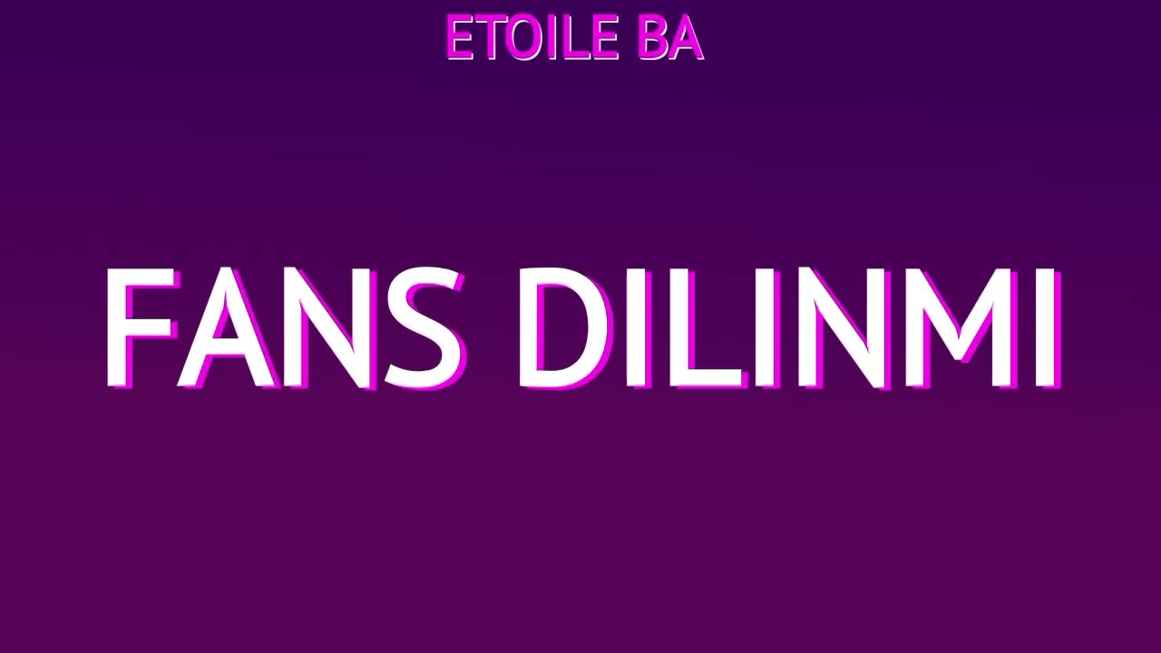 Etoile ba- Fan's dilinmi (audio officielle) 
