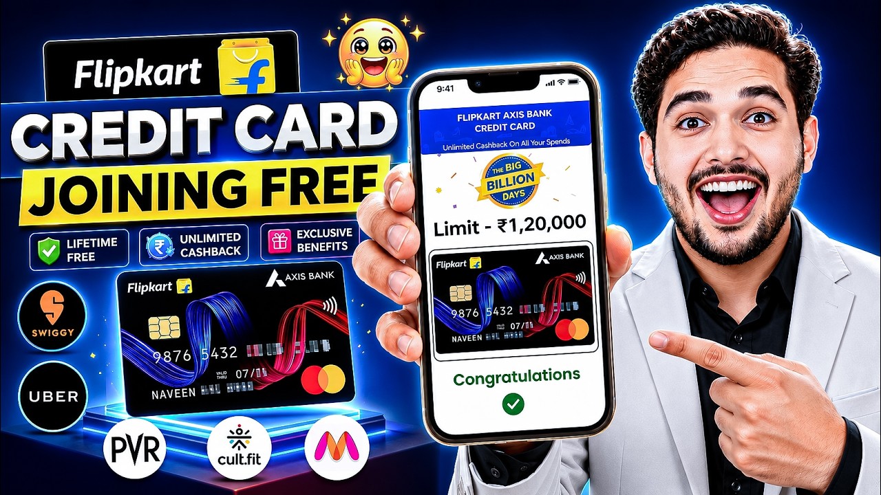 Flipkart Axis Bank Credit Card Kaise Banaye | How to Apply Flipkart Axis Bank Credit Card 2026