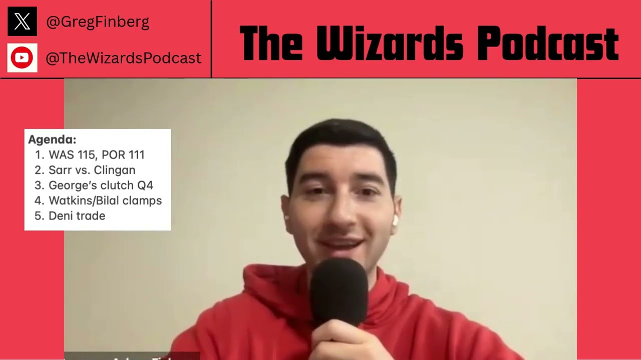 Alex Sarr drops 29 points and 6 blocks as Wizards defeat Blazers | Deni Avdija returns to D.C.