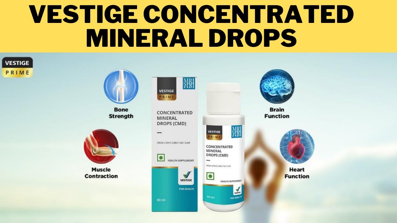 Vestige Concentrated Mineral Drops (CMD) Tamil | Prime Concentrated Mineral Drops Benefits #vestige