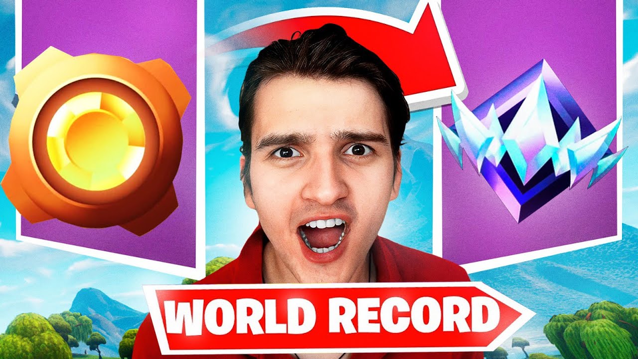 OD BRONZE DO UNREAL RANKA ZA 4 SATA - Svetski Rekord!