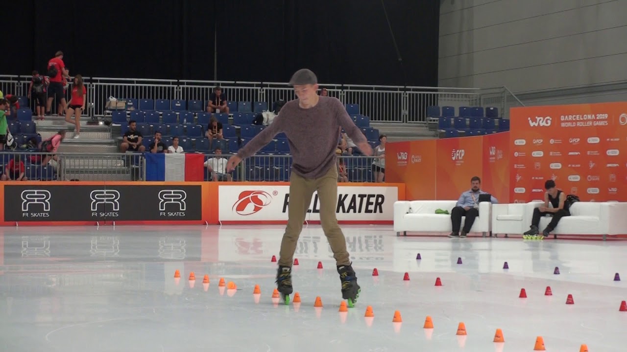 2019 WRG Inline Freestyle Classic Slalom JRM Final 12th Place Myakinin Andrey (RUS)