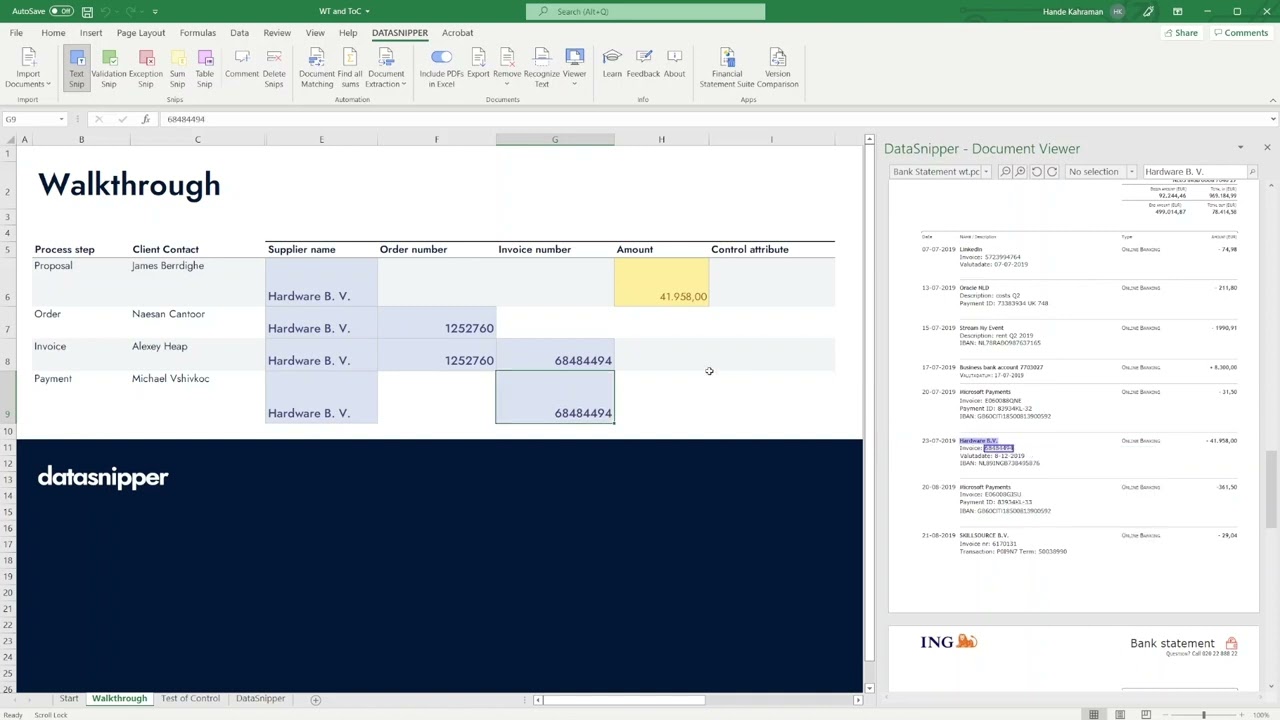 DataSnipper 4.0 - Getting started with Manual Snips