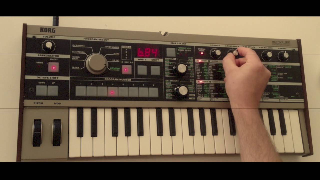 Microkorg Custom Sounds Original Patches