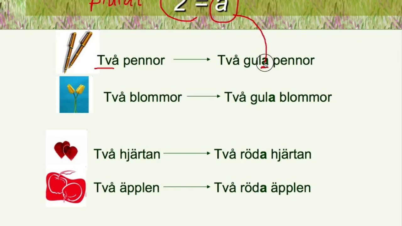 Färger - adjektiv SFI