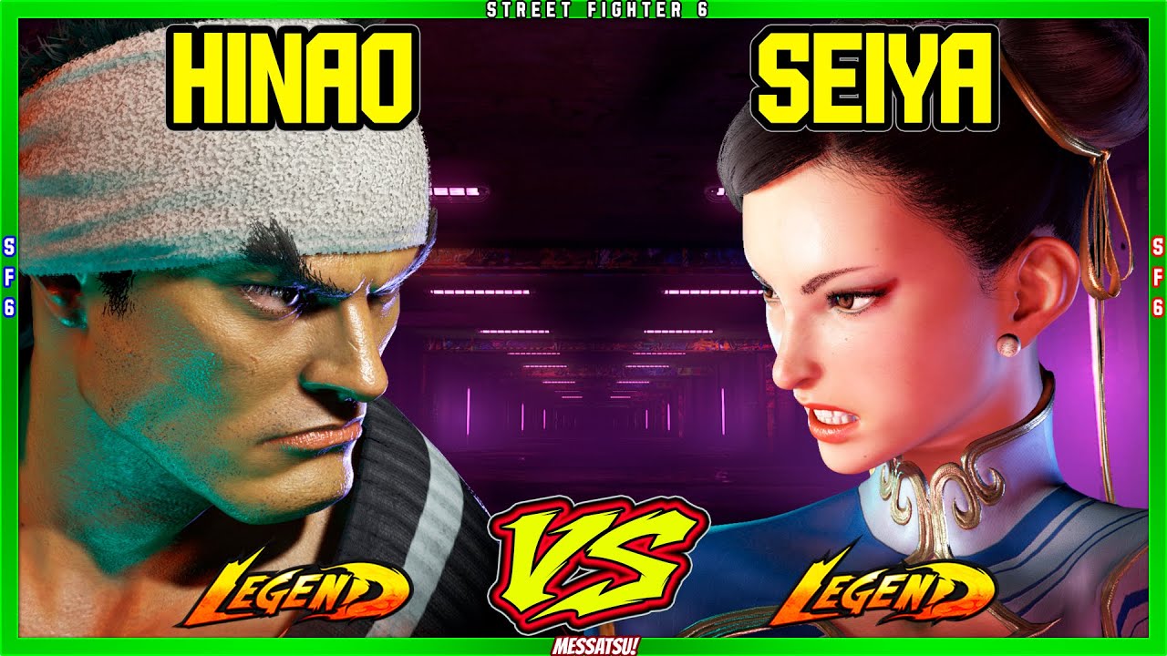 SF6 Hinao (Ryu) VS Seiya (Chun li)💥Messatsu!💥スト6💥Street fighter 6