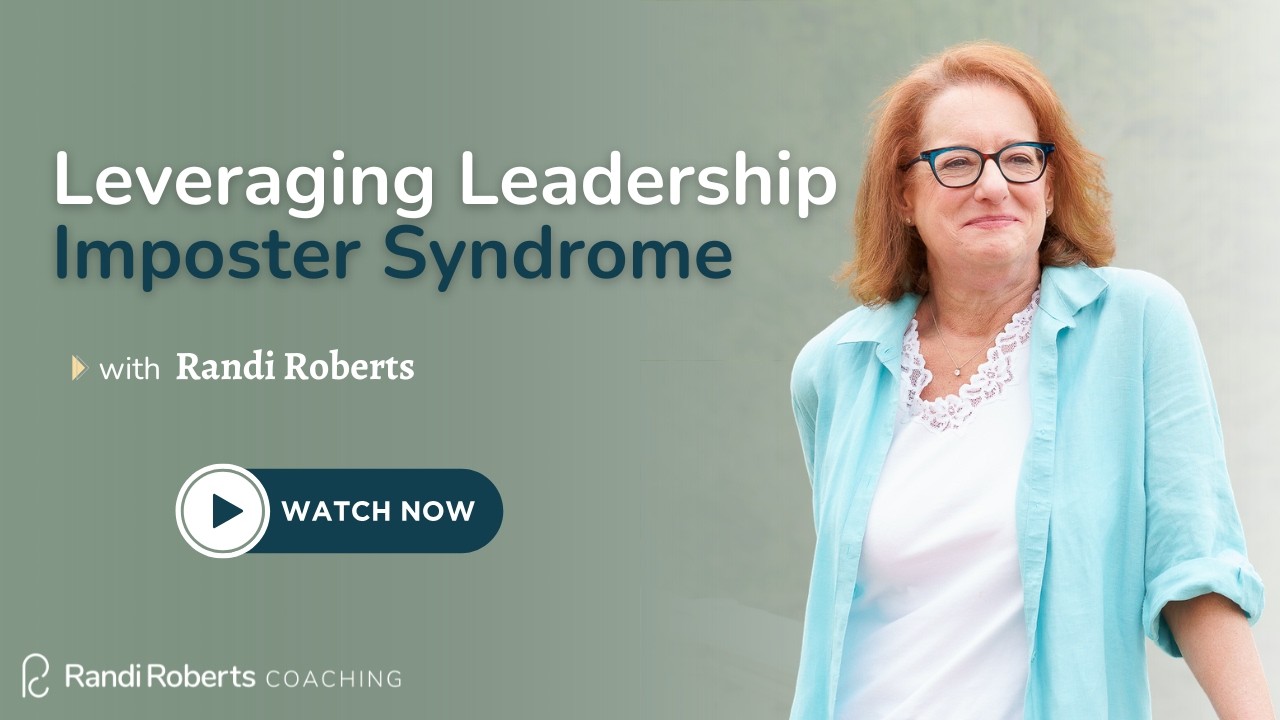 Leveraging Leadership Imposter Syndrome