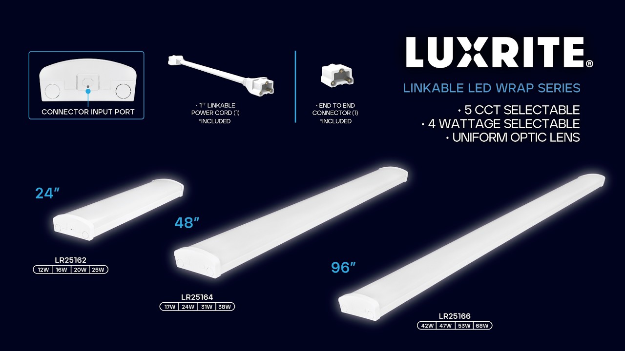 Luxrite - Linkable LED Wrap Series
