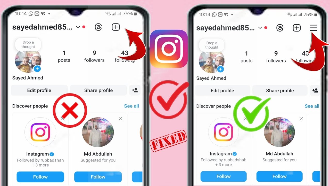Instagram 3 行設定オプションが機能しない問題を修正する方法 | Instagram 設定アイコンが表示されない