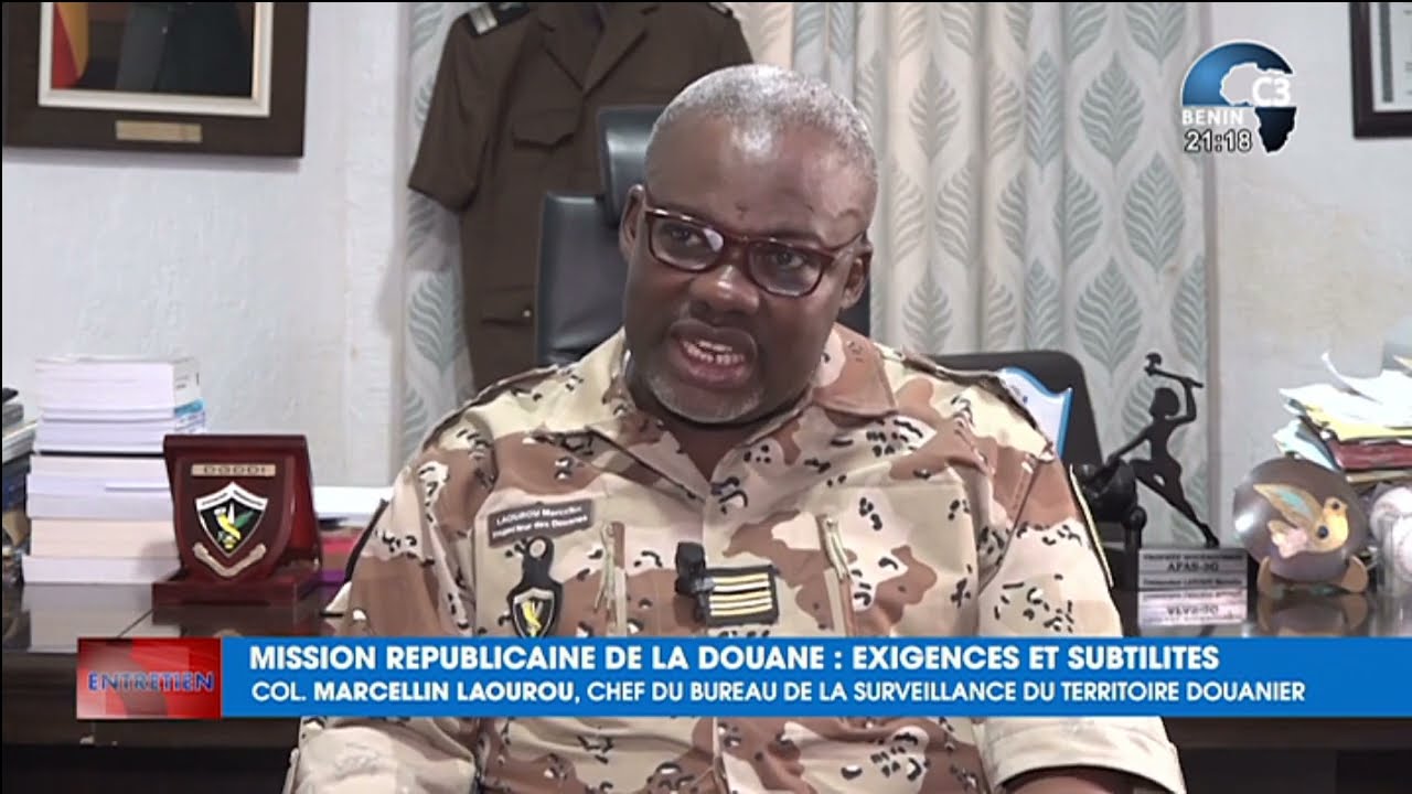 CANAL3-BENIN : Entretien de la rédaction avec le colonel Marcellin LAOUROU