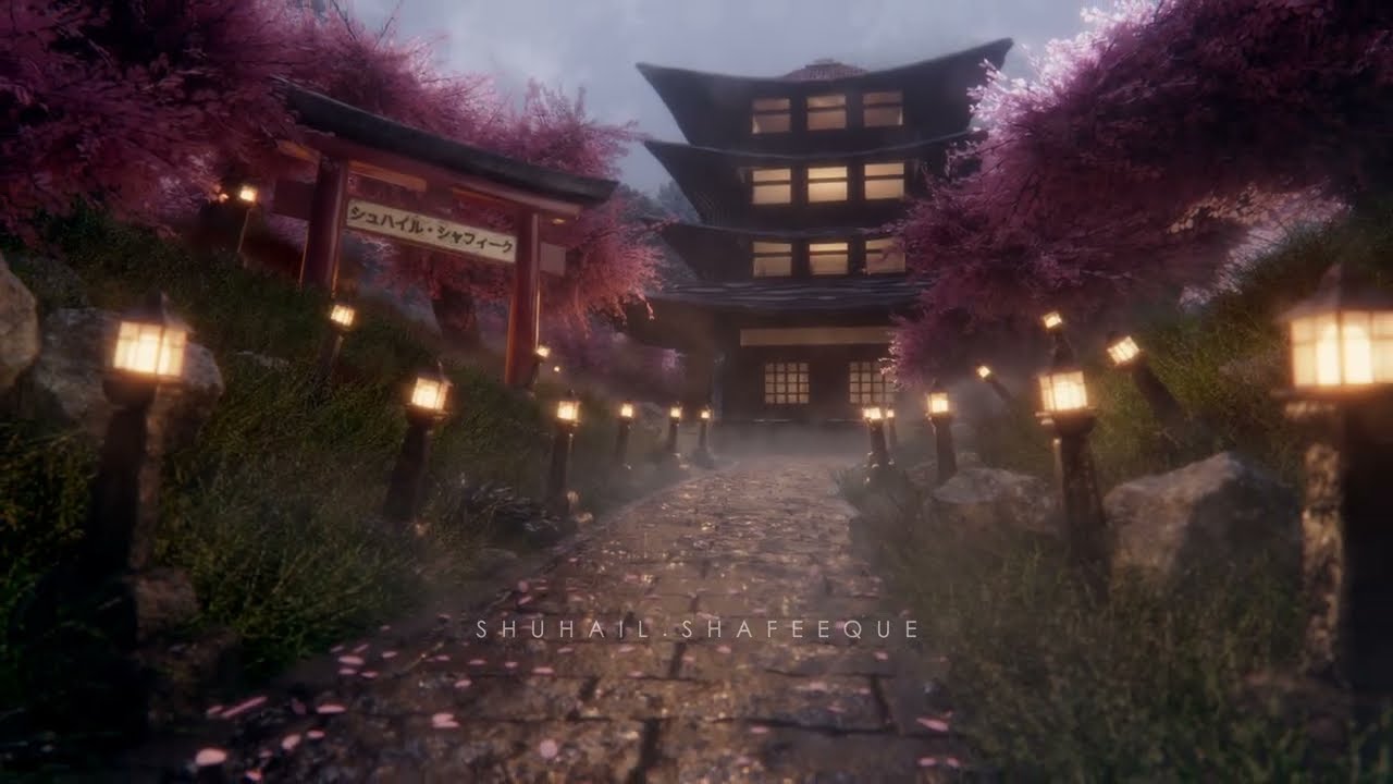 making of 'Beneath The Sakura Blossoms'